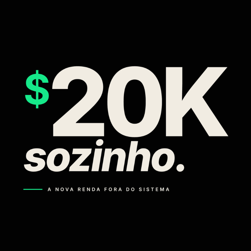 20K Sozinho — logo